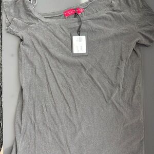 Stylish Gray Women's Top